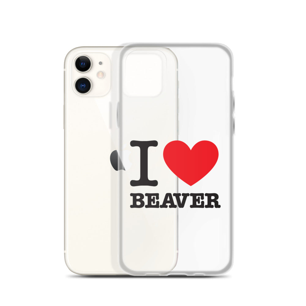 iPhone Case I Heart Beaver